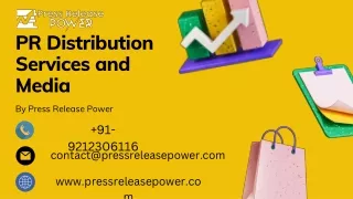 pr distribution services and media