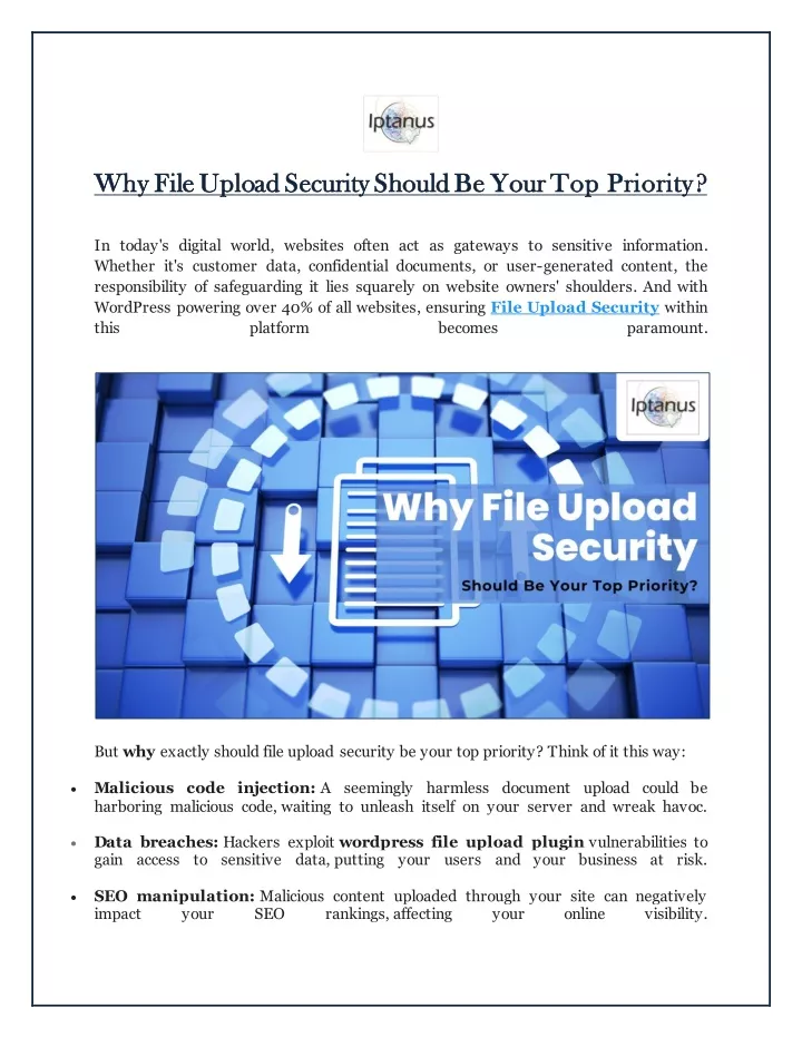 why file upload security should be your