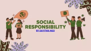 Social Responsibility Presentation