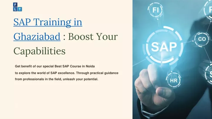 sap training in ghaziabad boost your capabilities