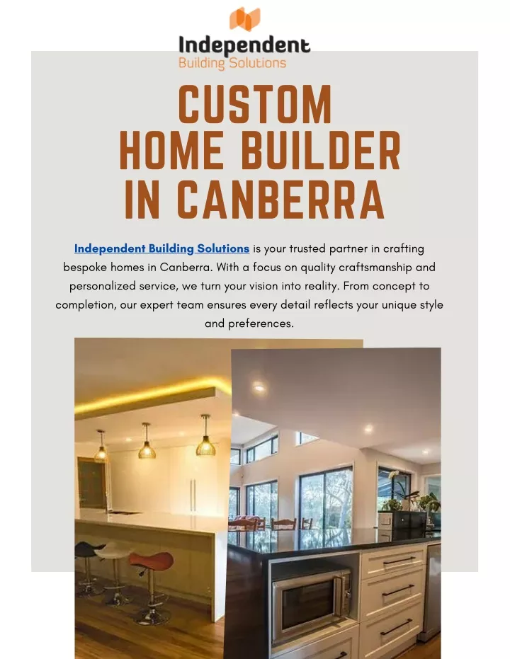 custom home builder in canberra