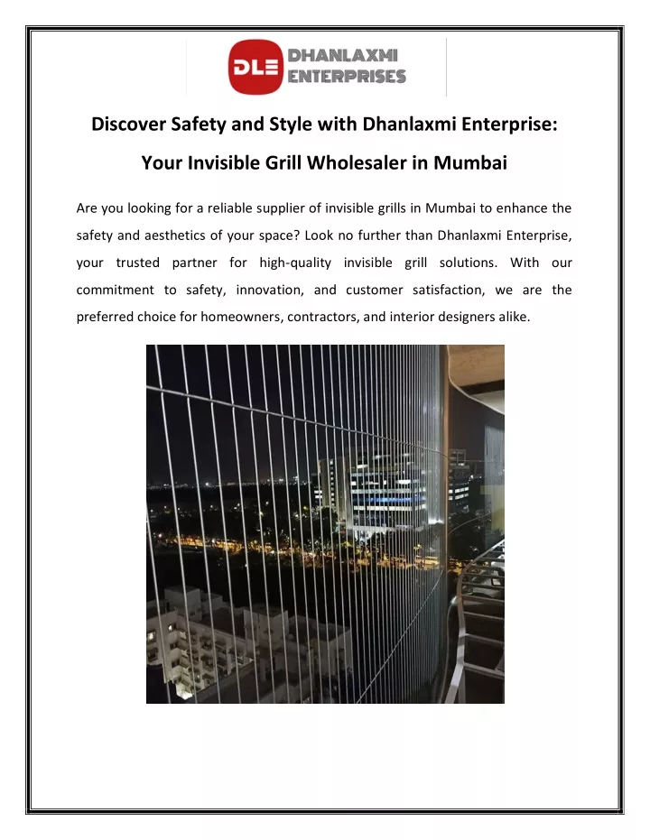 discover safety and style with dhanlaxmi