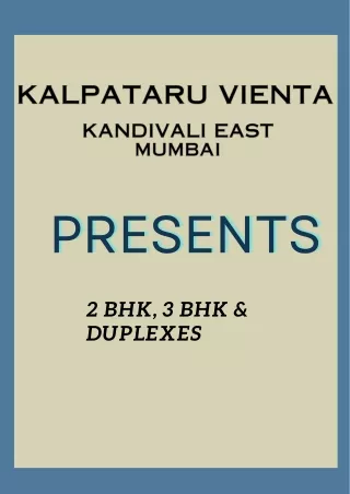 Kalpataru Vienta Kandivali East, Mumbai .pdf