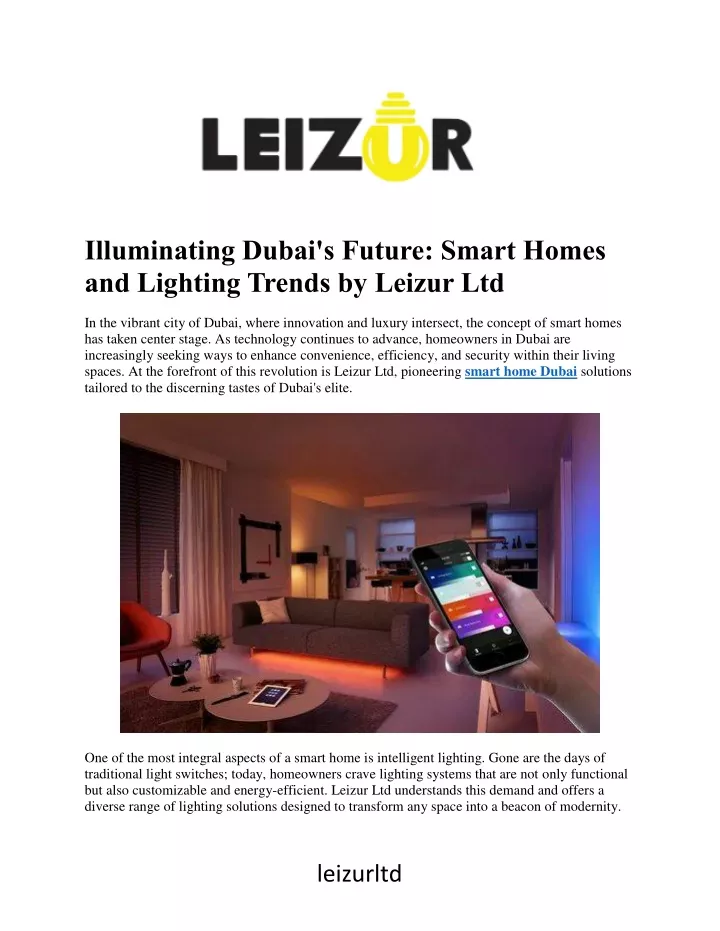 illuminating dubai s future smart homes