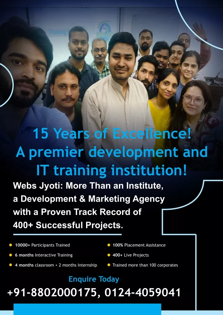 15 years of excellence a premier development