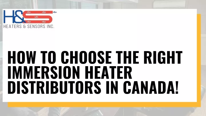 how to choose the right immersion heater