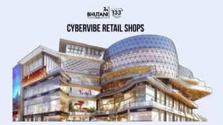 Bhutani Avenue 133: Affordable CyberVibe Retail Shops For Sale