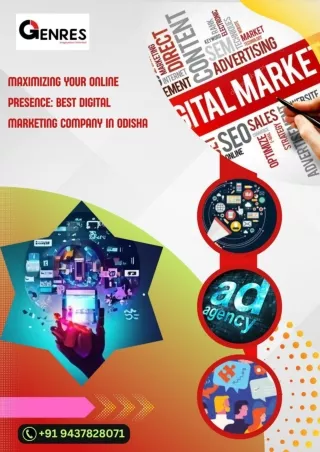 Maximizing Your Online Presence Best Digital Marketing Company in Odisha
