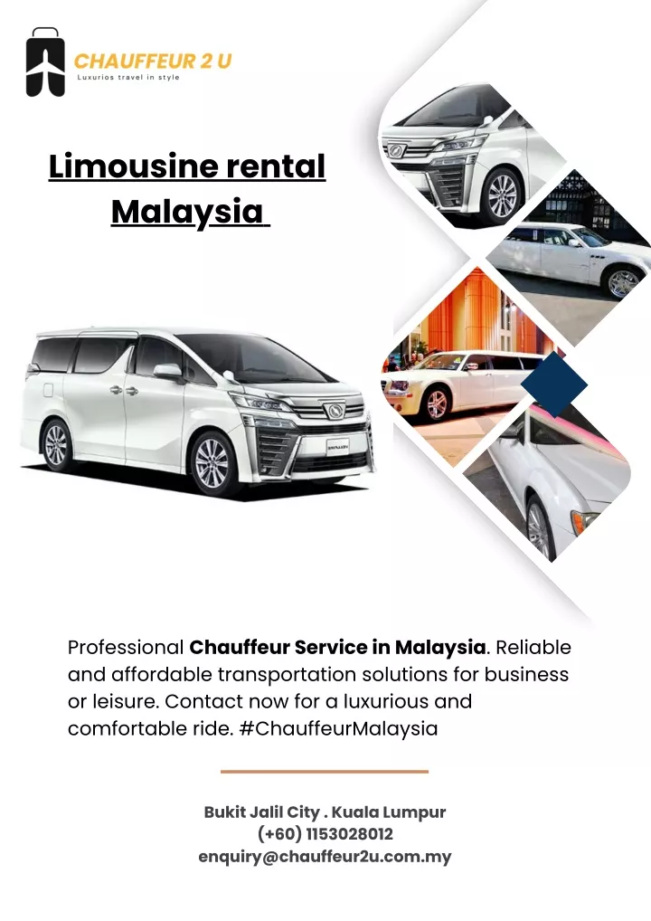 limousine rental malaysia