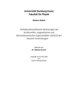 universit t duisburg essen fakult t f r physik