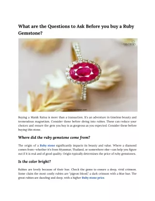 what are the questions to ask before