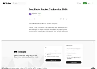 Best Padel Racket Choices for 2024