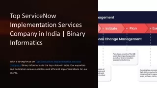 top servicenow implementation services company