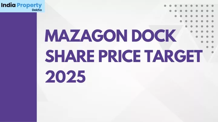mazagon dock share price target 2025