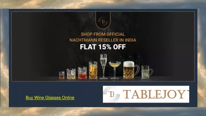 buy wine glasses online