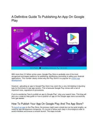 A Definitive Guide To Publishing An App On Google Play (2)