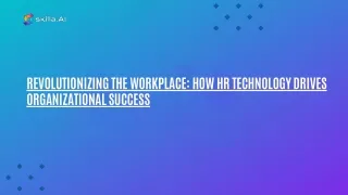 revolutionizing the workplace how hr technology