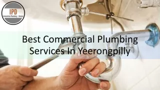 Best Commercial Plumbing Services In Yeerongpilly