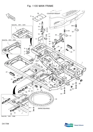 DAEWOO DOOSAN DX170W WHEELED EXCAVATOR Service Repair Manual