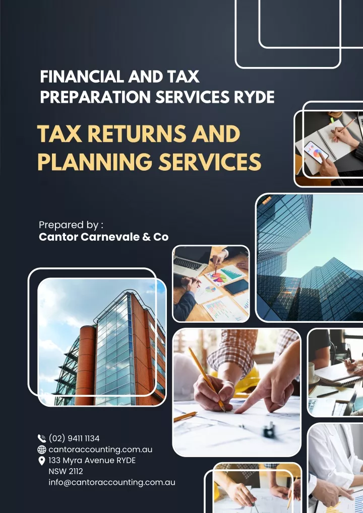 financial and tax preparation services ryde