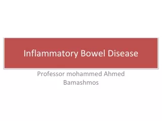 2.Inflammatory bowel disease