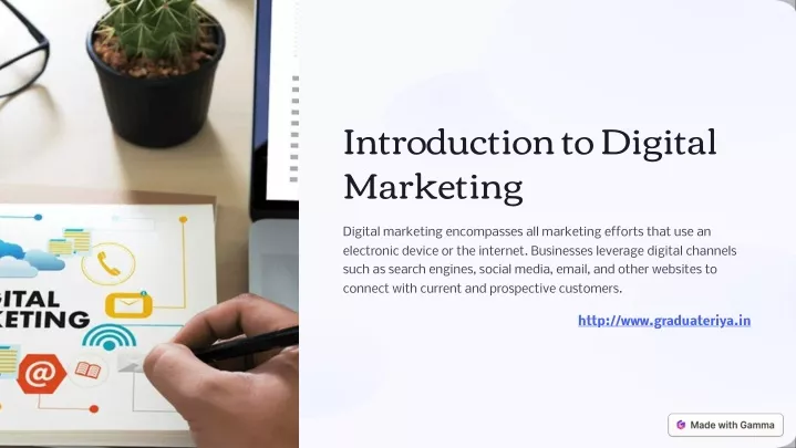 introduction to digital marketing