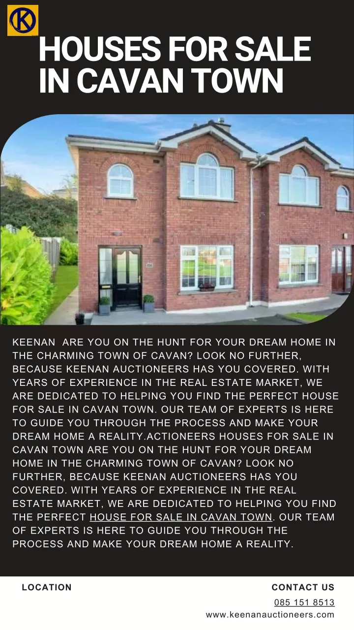 houses for sale in cavan town