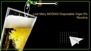 Lost Mary MO5000 Disposable Vape 5000 Puffs  lostmaryoffcials