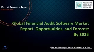 Financial Audit Software Market Trends and Dynamics 2033