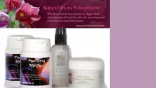 Pueraria Mirifica: Natural Breast Enhancement Solution