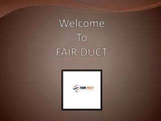 Air Duct Cleaning Certification - Fair Duct