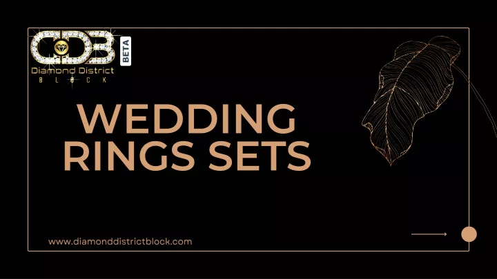 wedding rings sets