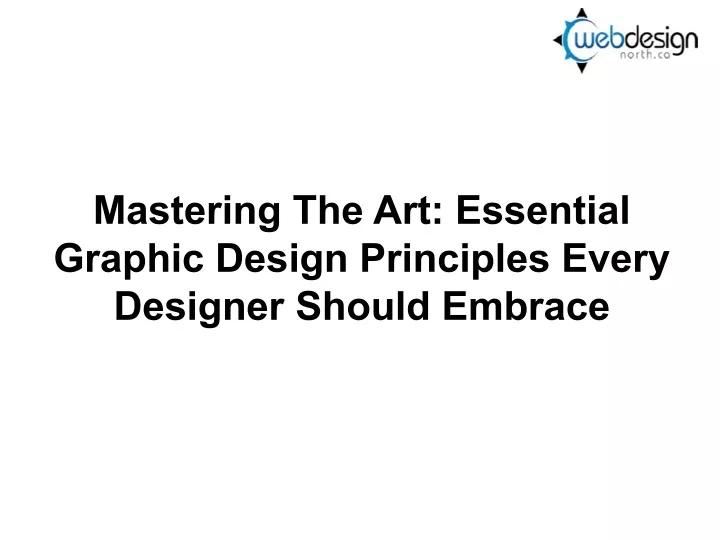 mastering the art essential graphic design