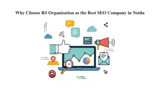 Why Choose RS Organisation as the Best SEO Company in Noida