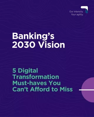 What does the future hold for the Banking industry in the next decade?