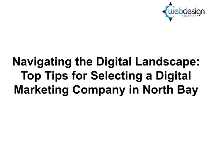 navigating the digital landscape top tips
