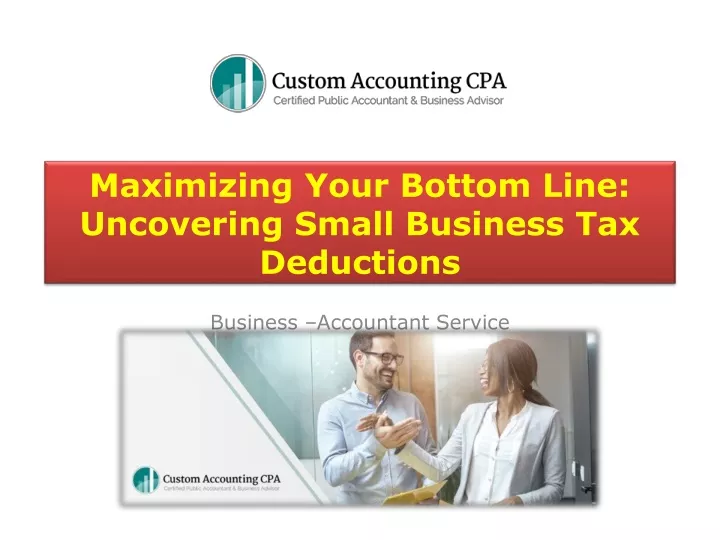 maximizing your bottom line uncovering small business tax deductions