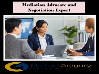 Mediation Advocate and Negotiation Expert