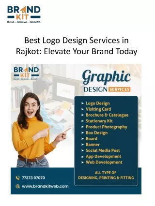 Expert Logo Designer in Rajkot - Custom Logo Creation Services