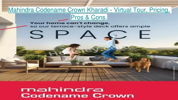 mahindra codename crown kharadi virtual tour pricing pros cons