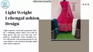 Whisper-light Weaves: Explore the Beauty of Light Weight Lehengas