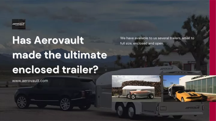 has aerovault has aerovault made the ultimate