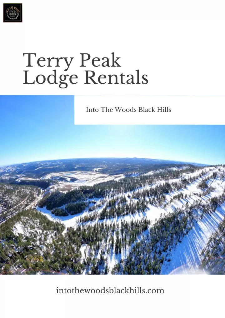 terry peak lodge rentals