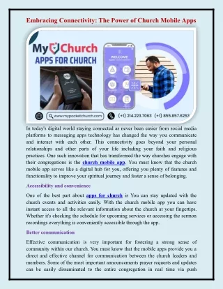 apps for church