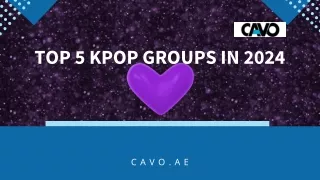 top 5 kpop groups in 2024