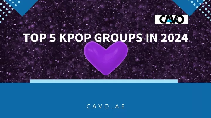 top 5 kpop groups in 2024