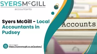 Local Accountants in Pudsey  Syers McGill