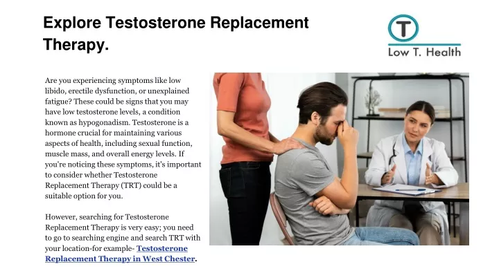 explore testosterone replacement therapy
