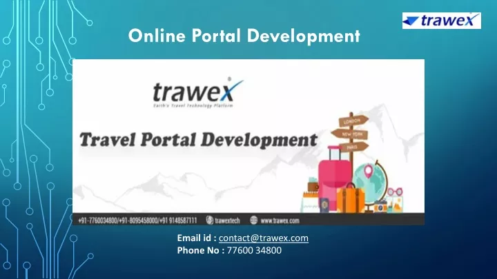 online portal development