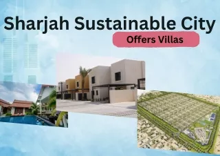 Sharjah Sustainable City E-Brochure